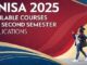 UNISA Second Semester 2025